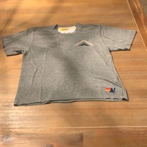 Aviator cropped t-shirt